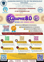 EGraphie 8.0 National Level Technical Contest Poster
